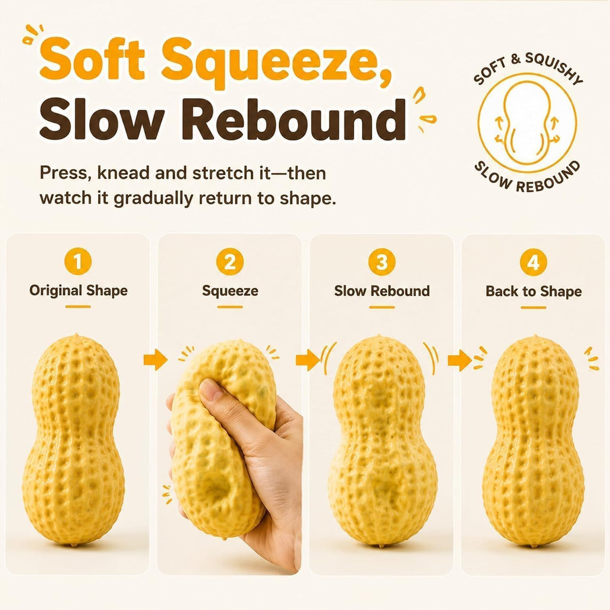 Crunchy Peanut Squishy