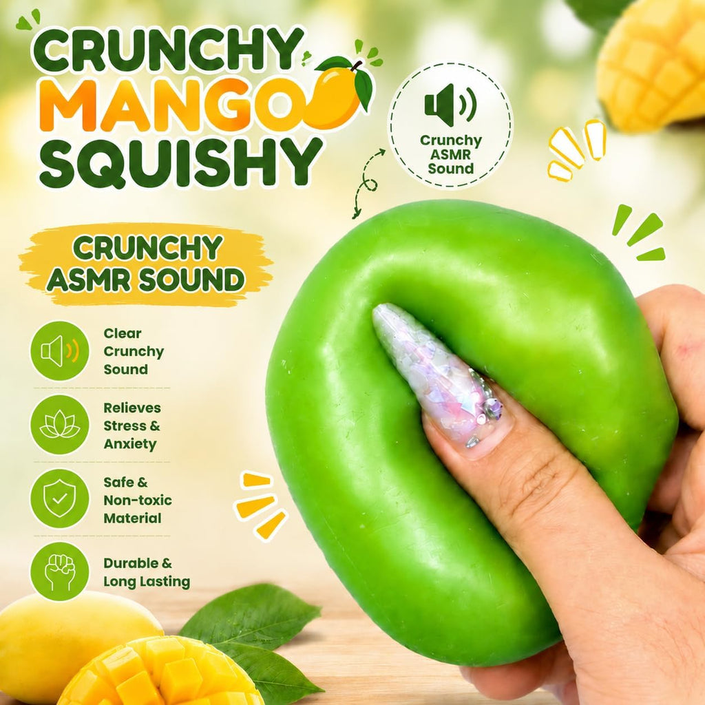 Color-Changing Crunchy Mango Squishy