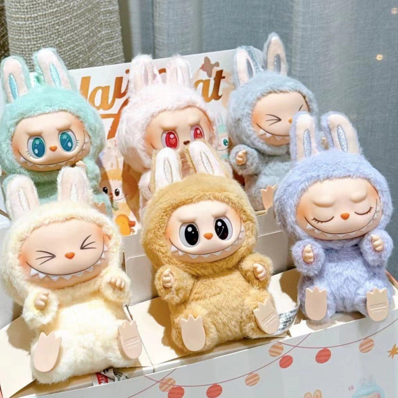 2nd Gen  LABUBU "have a seat" Sitting Party Series Vinyl Plush Blind Box Figurine Surprise Hanging Birthday Gift