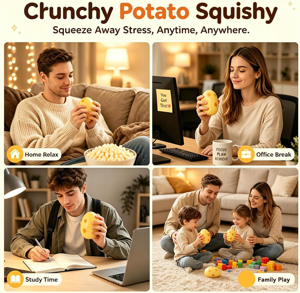 Crunchy Mashed Potato Squishy