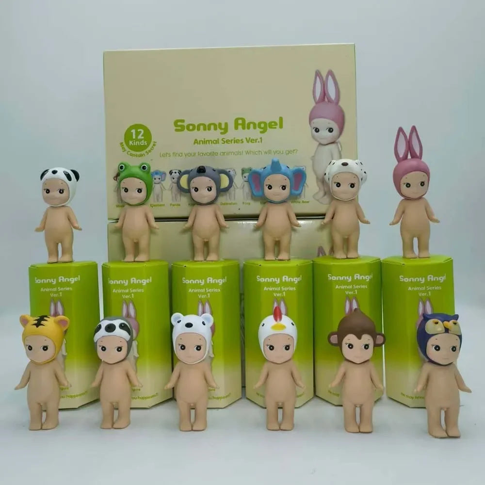 Sonny Angel Animal Ver.1 Blind Box  Doll Screen Decoration Christmas Birthday Gift Mysterious Surprise Cute collectibles