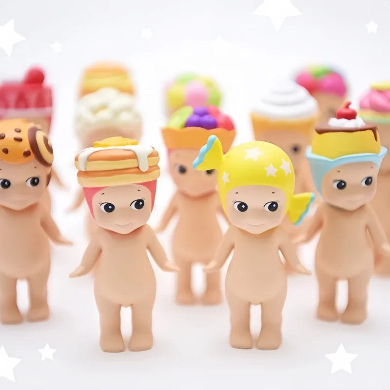 2025 In Stock Original Sonny Angel Sweet Series Blind Box Cute High Quality Handmade Desktop Mini Figure Model Birthday Kid Gift