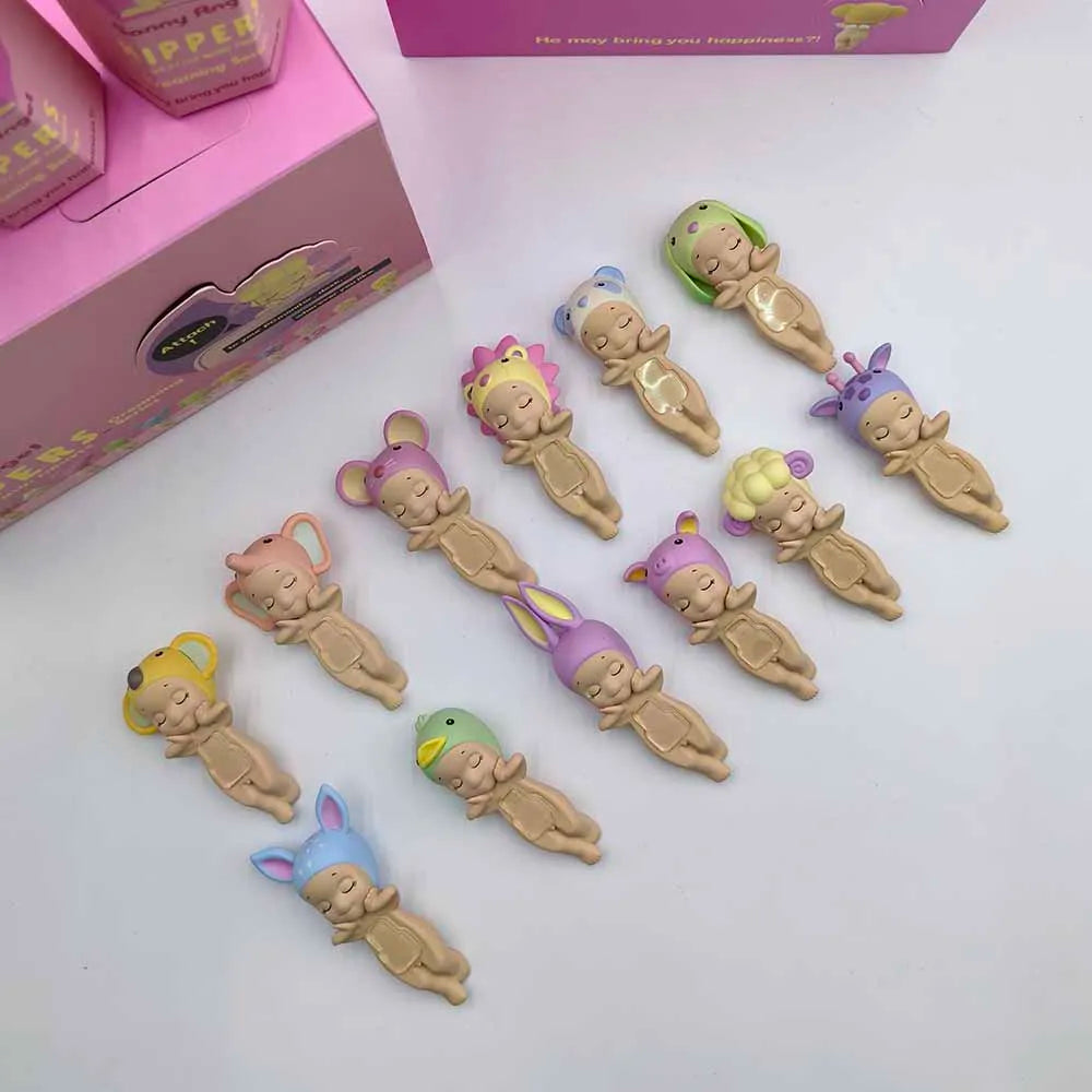 Sonny Angel' Blind Box Hippers Dreaming Series Cartoon Figures Ornaments Dolls Children Model Phone Decor Toy Birthday Gifts