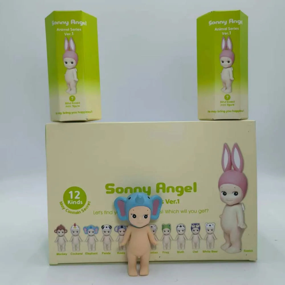 Sonny Angel Animal Ver.1 Blind Box  Doll Screen Decoration Christmas Birthday Gift Mysterious Surprise Cute collectibles