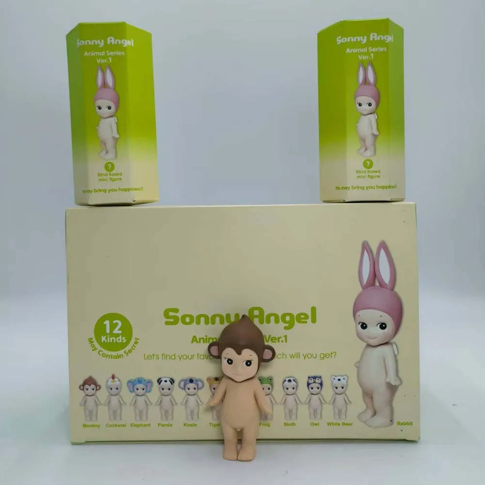 Sonny Angel Animal Ver.1 Blind Box  Doll Screen Decoration Christmas Birthday Gift Mysterious Surprise Cute collectibles
