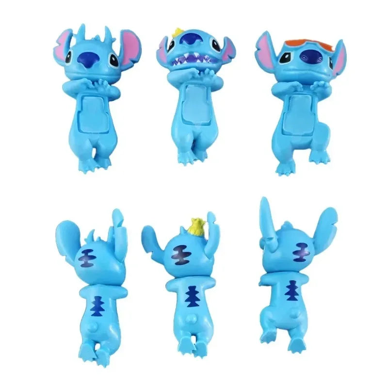 Blind Box Toy Stitch Prone Series Anime Characters Car Dashboard Decoration Surprise Toy Sony Angel Style Surprise Holiday Gift