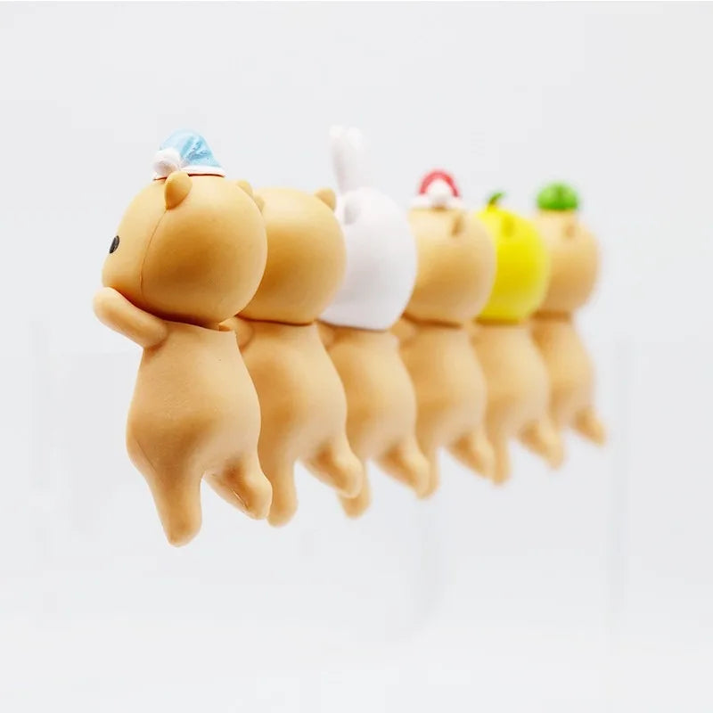 Capybara Hippers Mystery Box Sonny Angel Decorative Mini Doll Collection Blind Box Cute Capybara Car Model Doll Christmas Gift