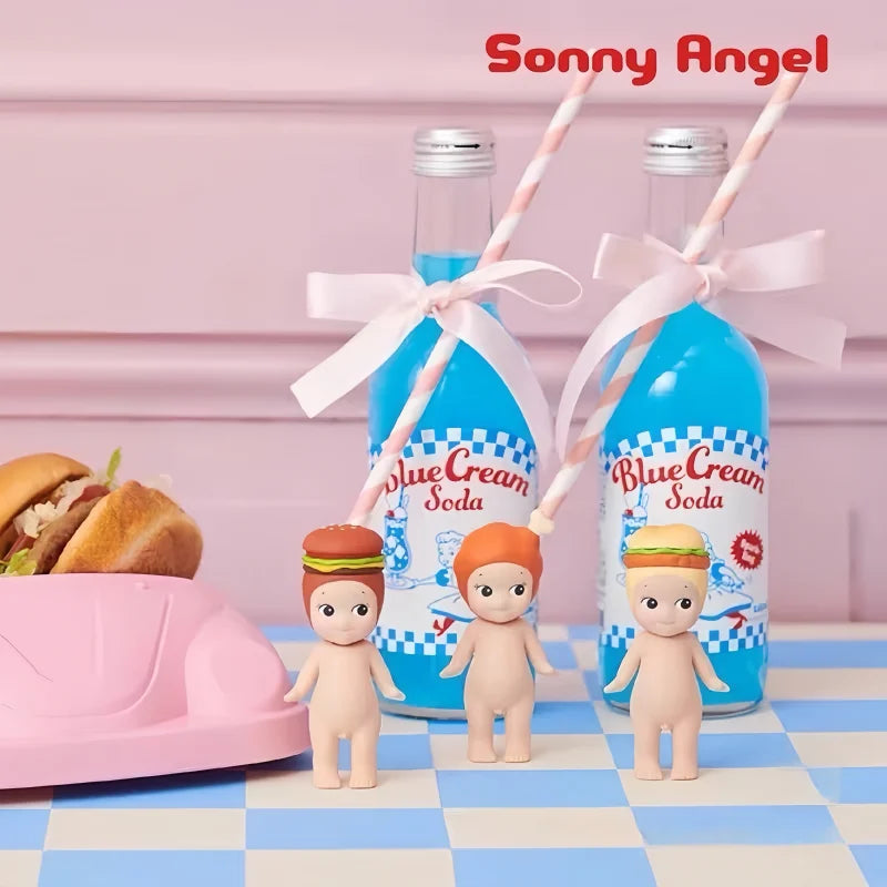 New Hot Selling Original Sonny Angel Snack Series Blind Box Mini Figures Action Toy Ornaments Dolls Fans Children Birthday Gifts