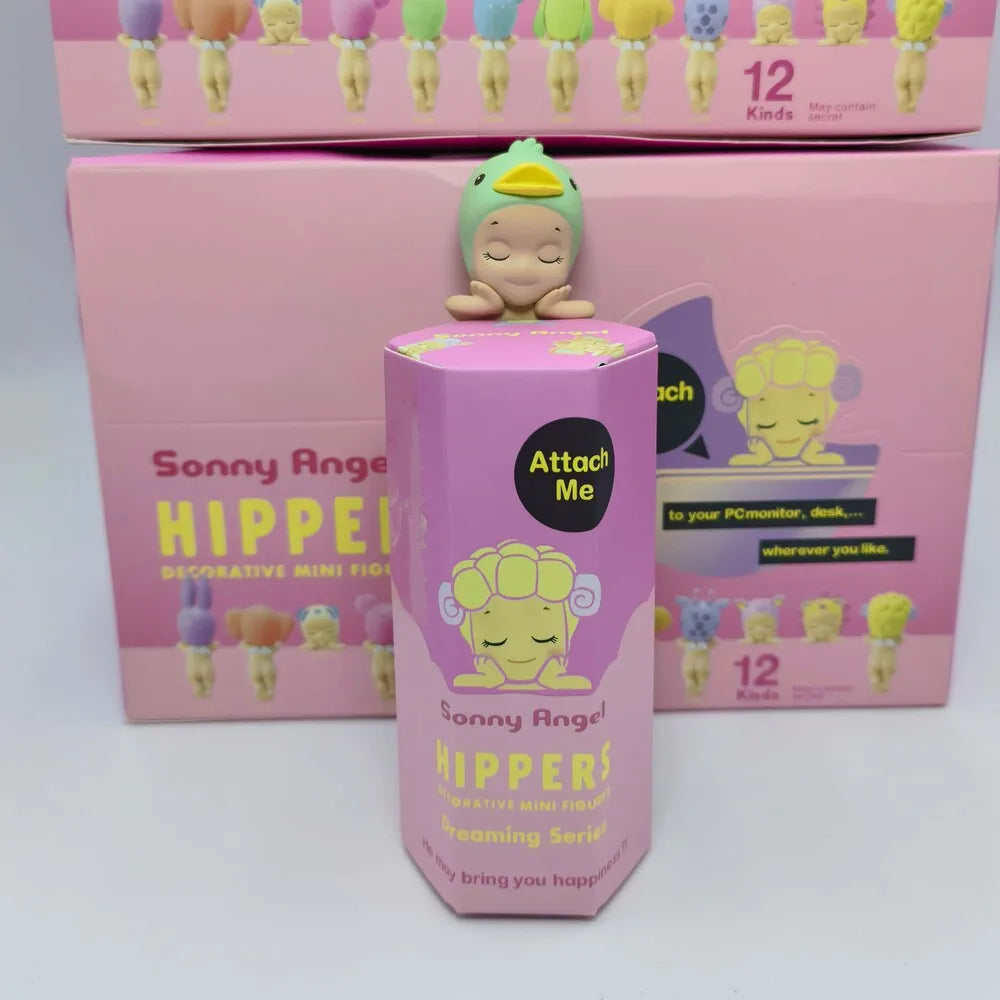 Sonny Angel' Blind Box Hippers Dreaming Series Cartoon Figures Ornaments Dolls Children Model Phone Decor Toy Birthday Gifts