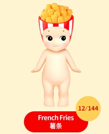 New Hot Selling Original Sonny Angel Snack Series Blind Box Mini Figures Action Toy Ornaments Dolls Fans Children Birthday Gifts