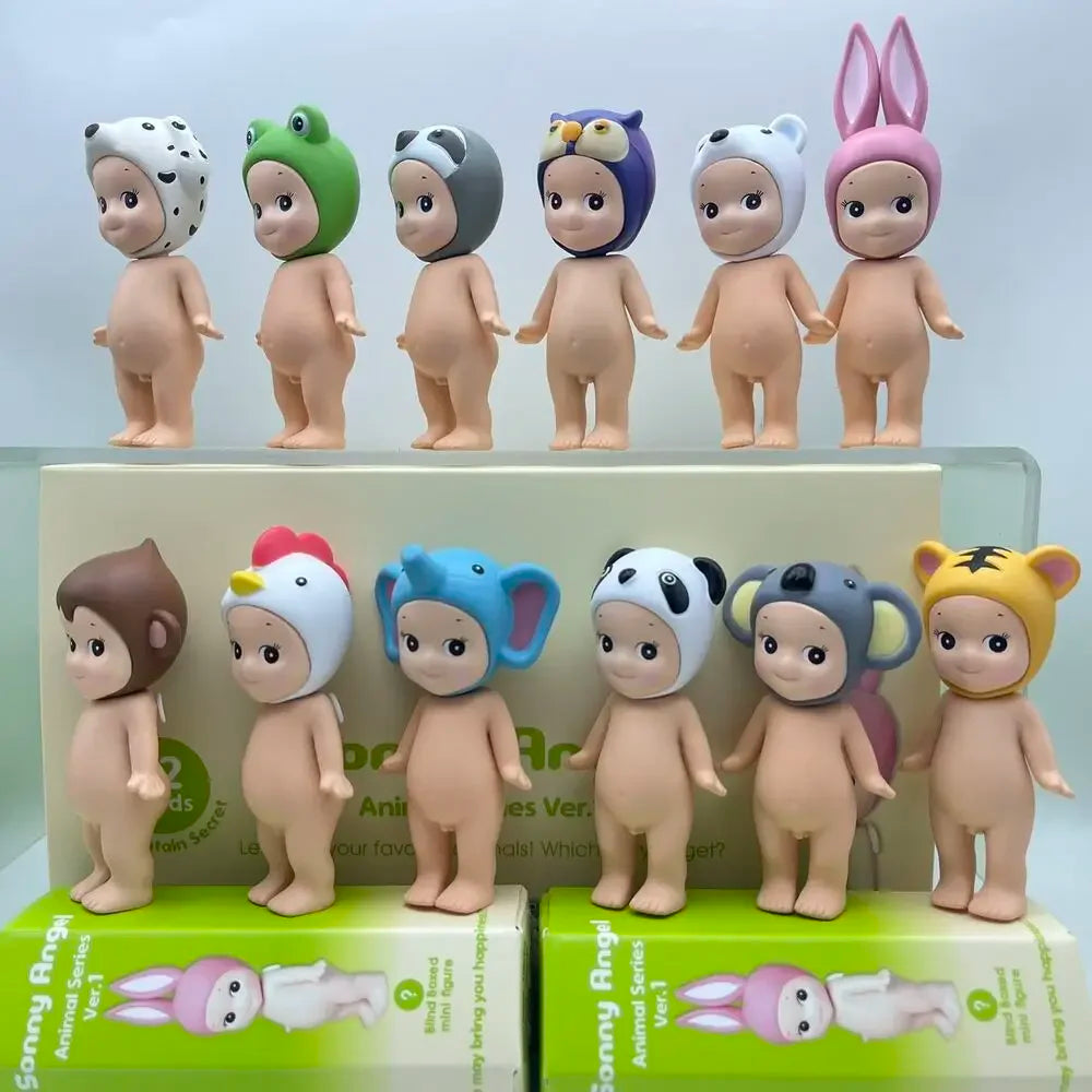 Sonny Angel Animal Ver.1 Blind Box  Doll Screen Decoration Christmas Birthday Gift Mysterious Surprise Cute collectibles