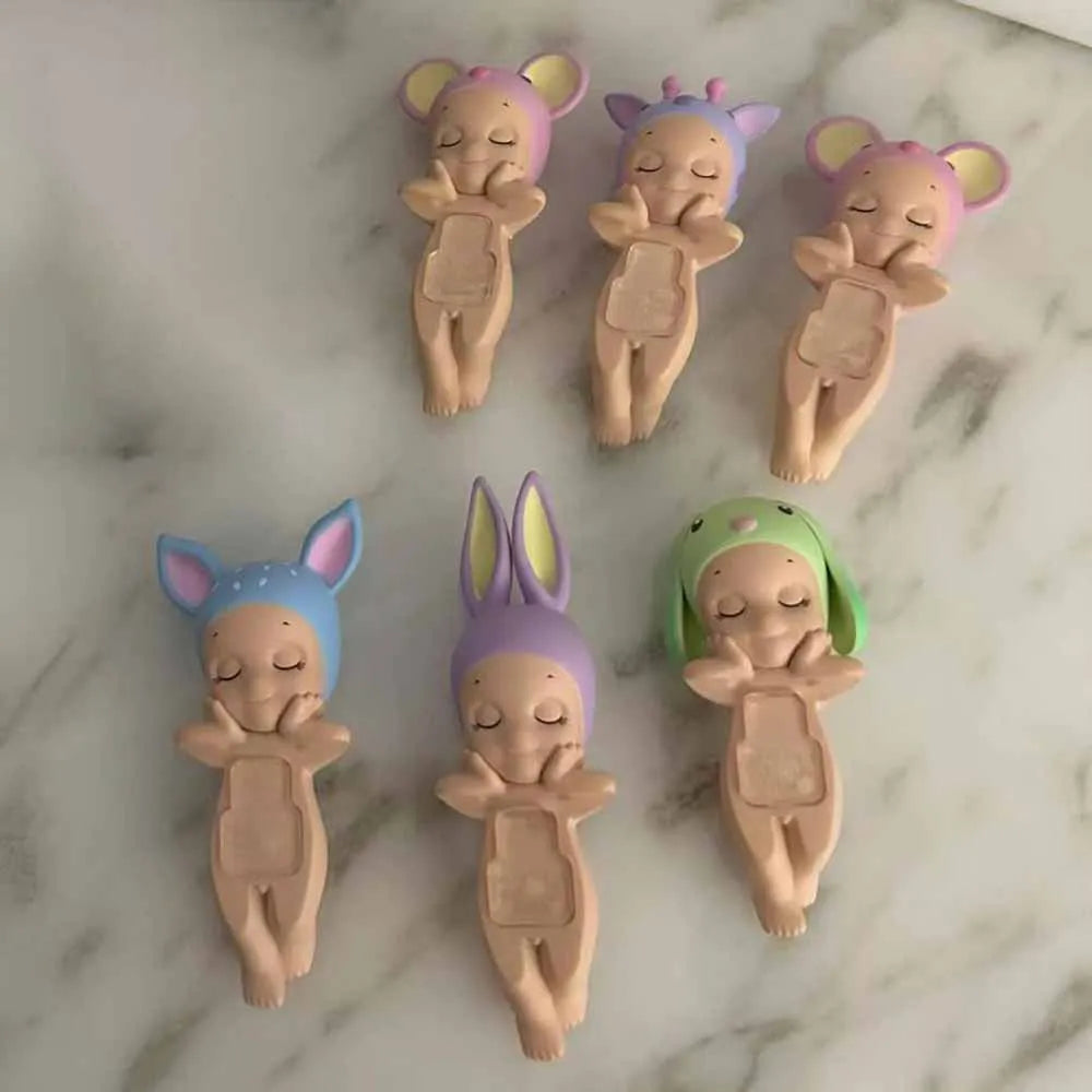 Sonny Angel' Blind Box Hippers Dreaming Series Cartoon Figures Ornaments Dolls Children Model Phone Decor Toy Birthday Gifts
