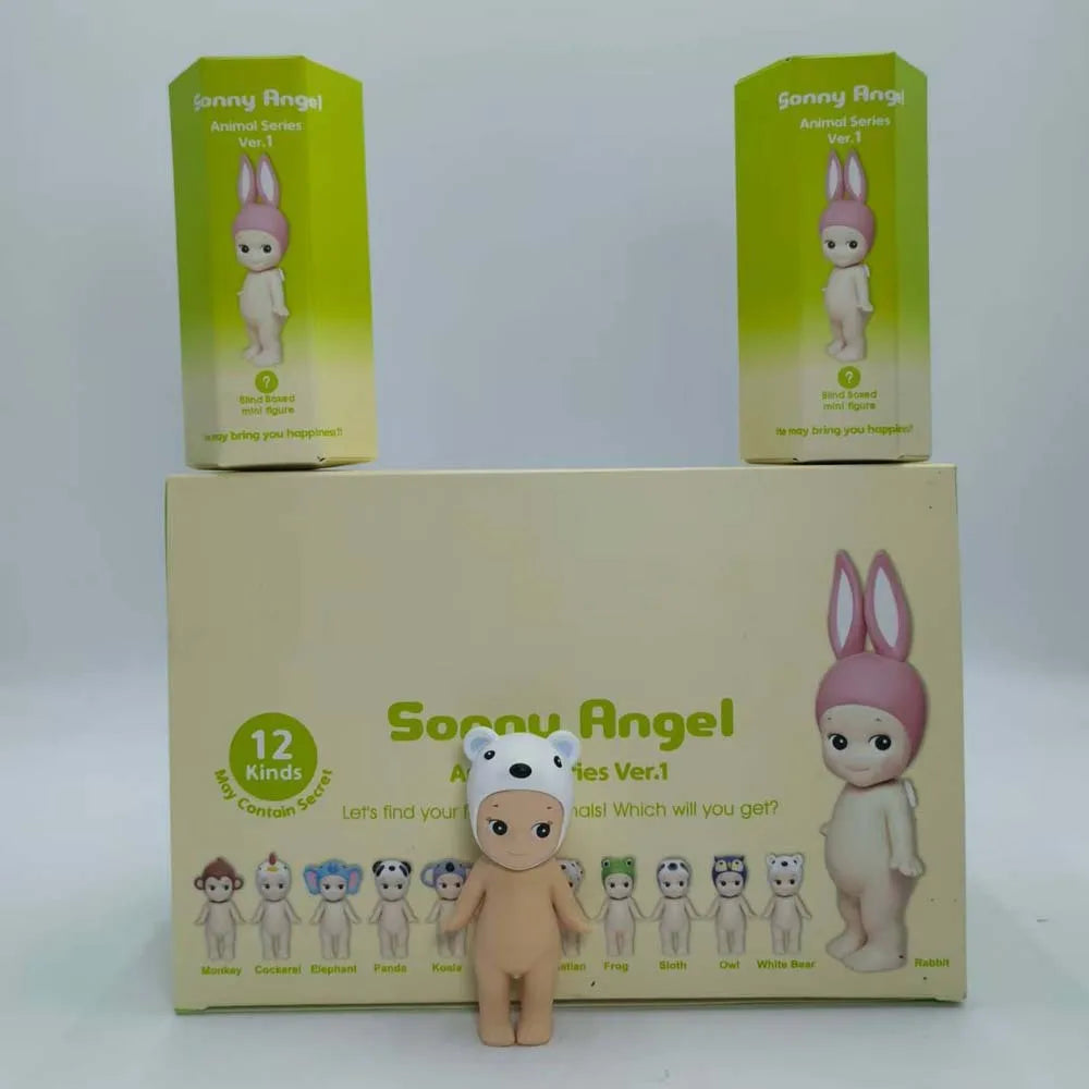 Sonny Angel Animal Ver.1 Blind Box  Doll Screen Decoration Christmas Birthday Gift Mysterious Surprise Cute collectibles
