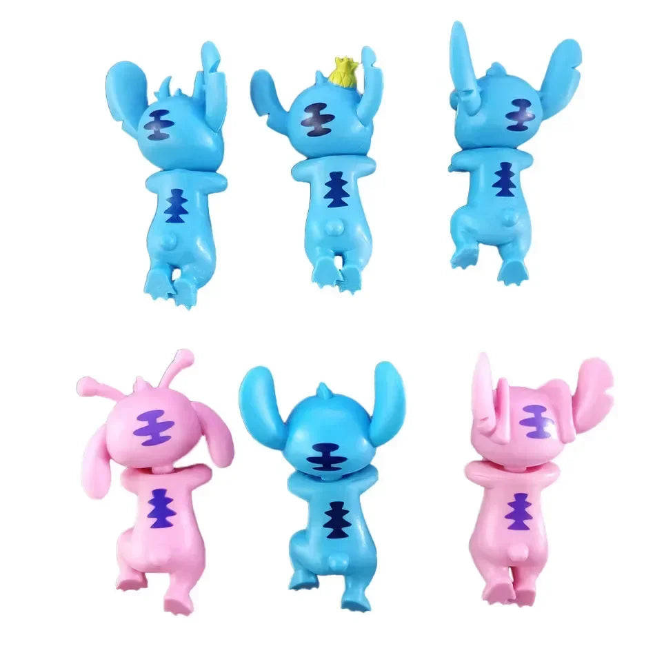 Blind Box Toy Stitch Prone Series Anime Characters Car Dashboard Decoration Surprise Toy Sony Angel Style Surprise Holiday Gift