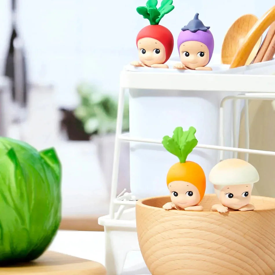 Mini Figure Sunny Angel Hippers Harvest Series Fruit Blind Box Mysteries Kawaii Ornaments Doll Kid Surprise Christmas Cute Gift