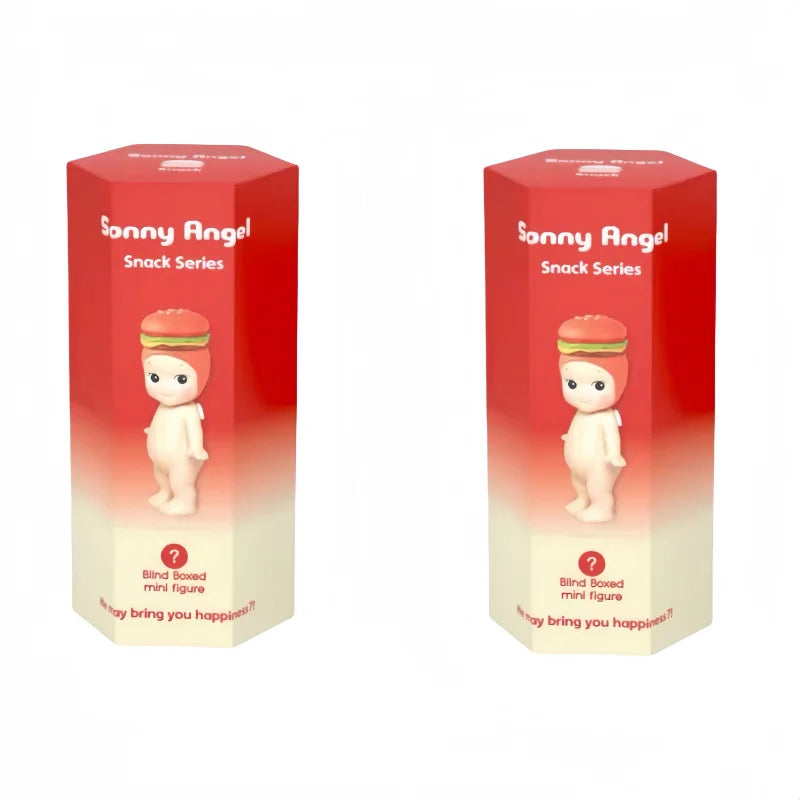 New Hot Selling Original Sonny Angel Snack Series Blind Box Mini Figures Action Toy Ornaments Dolls Fans Children Birthday Gifts