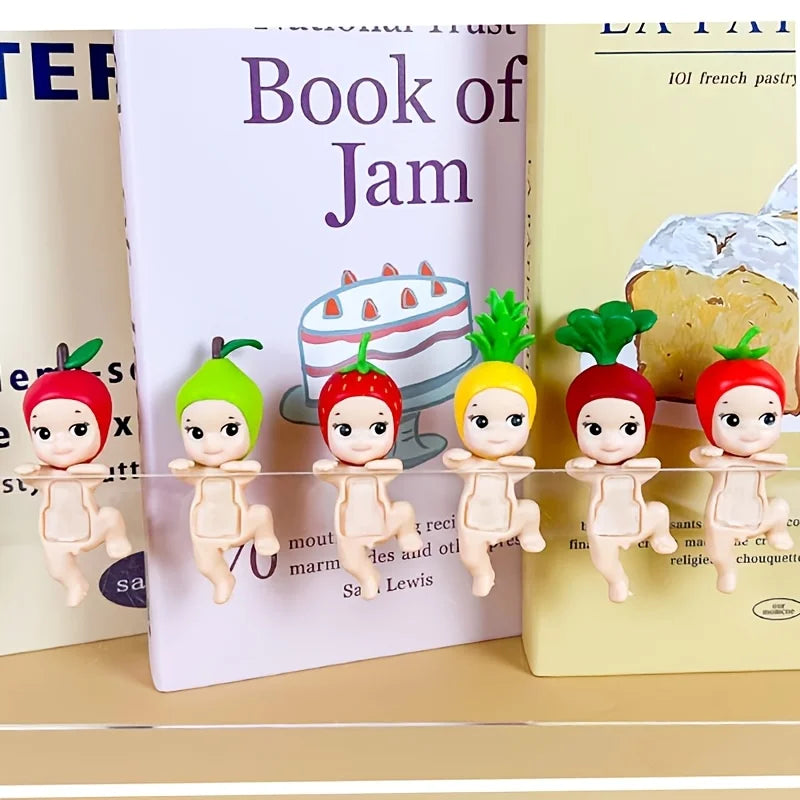 Mini Figure Sunny Angel Hippers Harvest Series Fruit Blind Box Mysteries Kawaii Ornaments Doll Kid Surprise Christmas Cute Gift