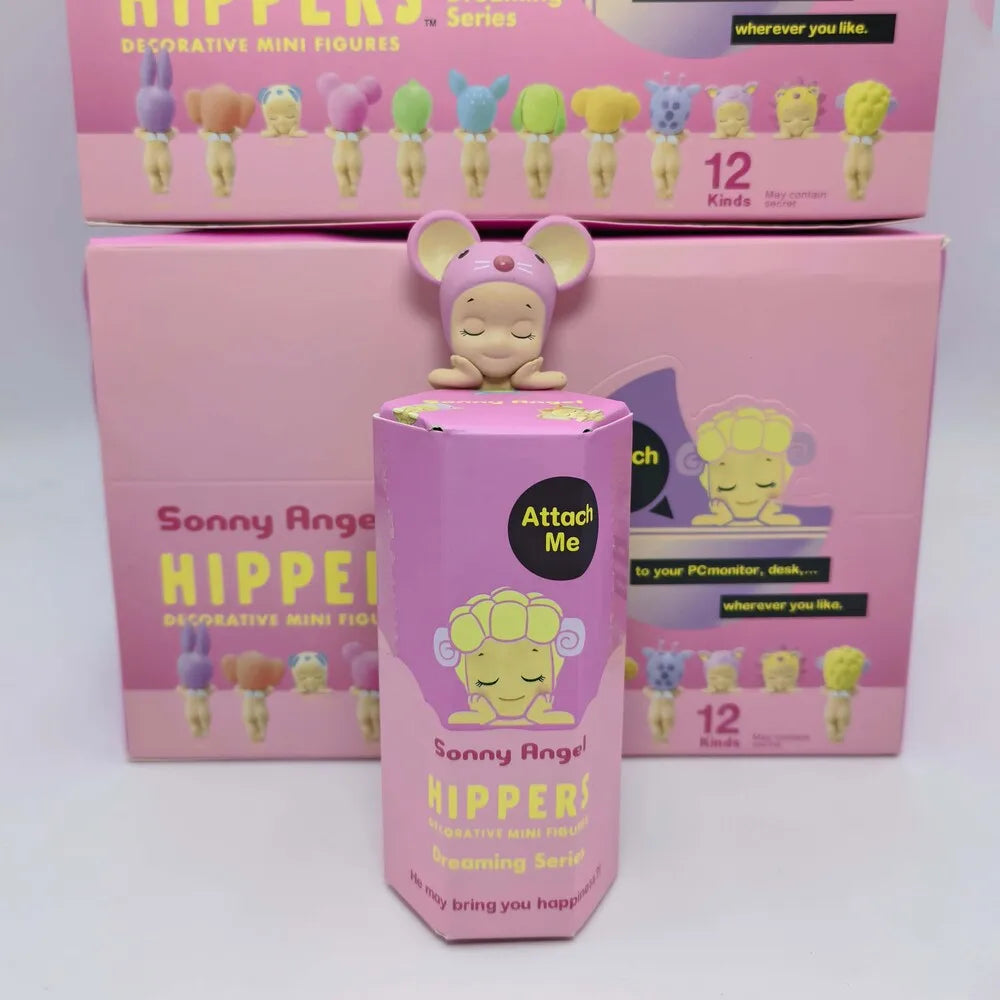 Sonny Angel' Blind Box Hippers Dreaming Series Cartoon Figures Ornaments Dolls Children Model Phone Decor Toy Birthday Gifts