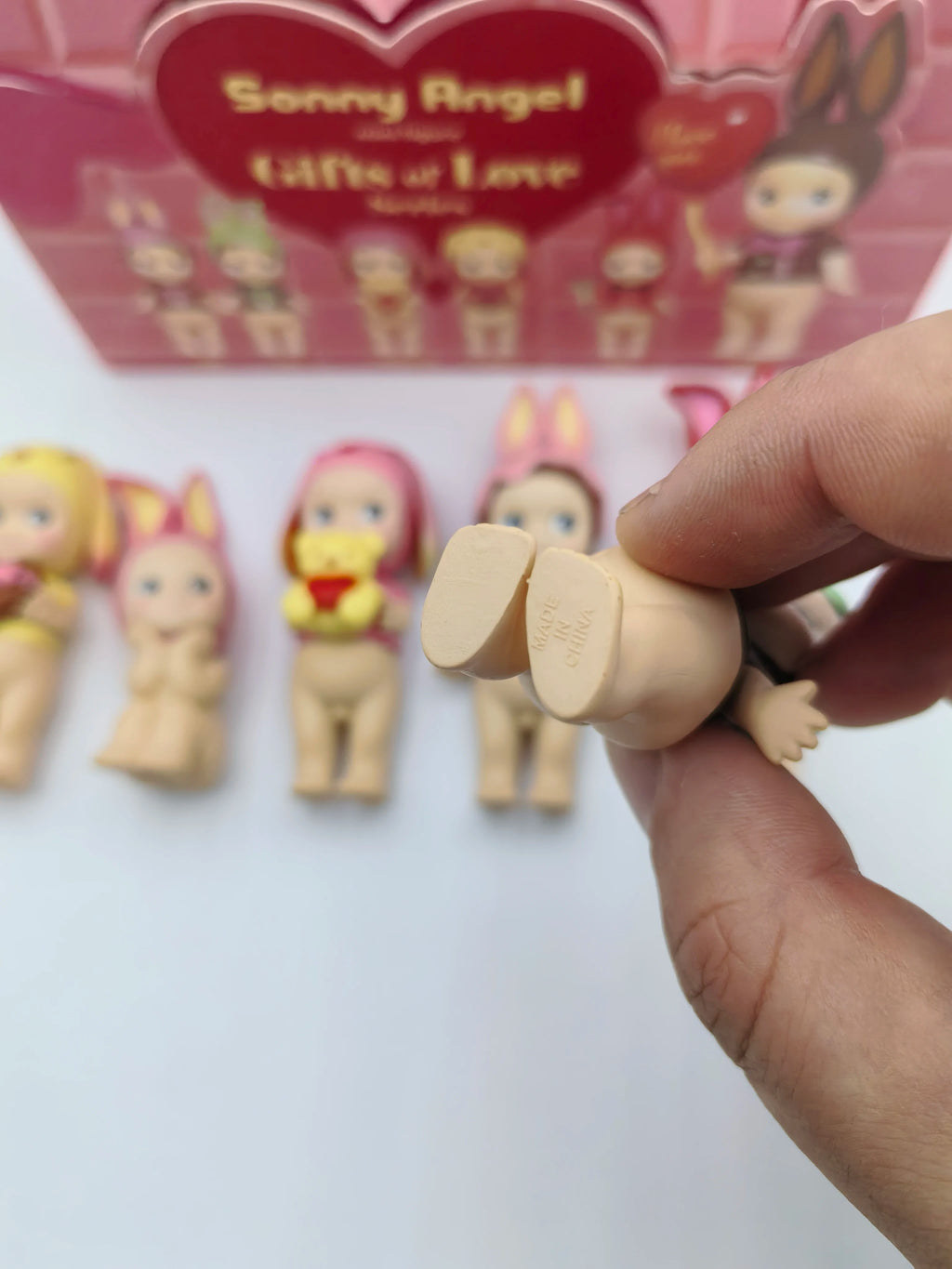 Sonny Angel Gifts Of Love Series Model Limited Collection Figure Cartoon Desktop Blind Box Xmas Valentine'S Day Gift Toy
