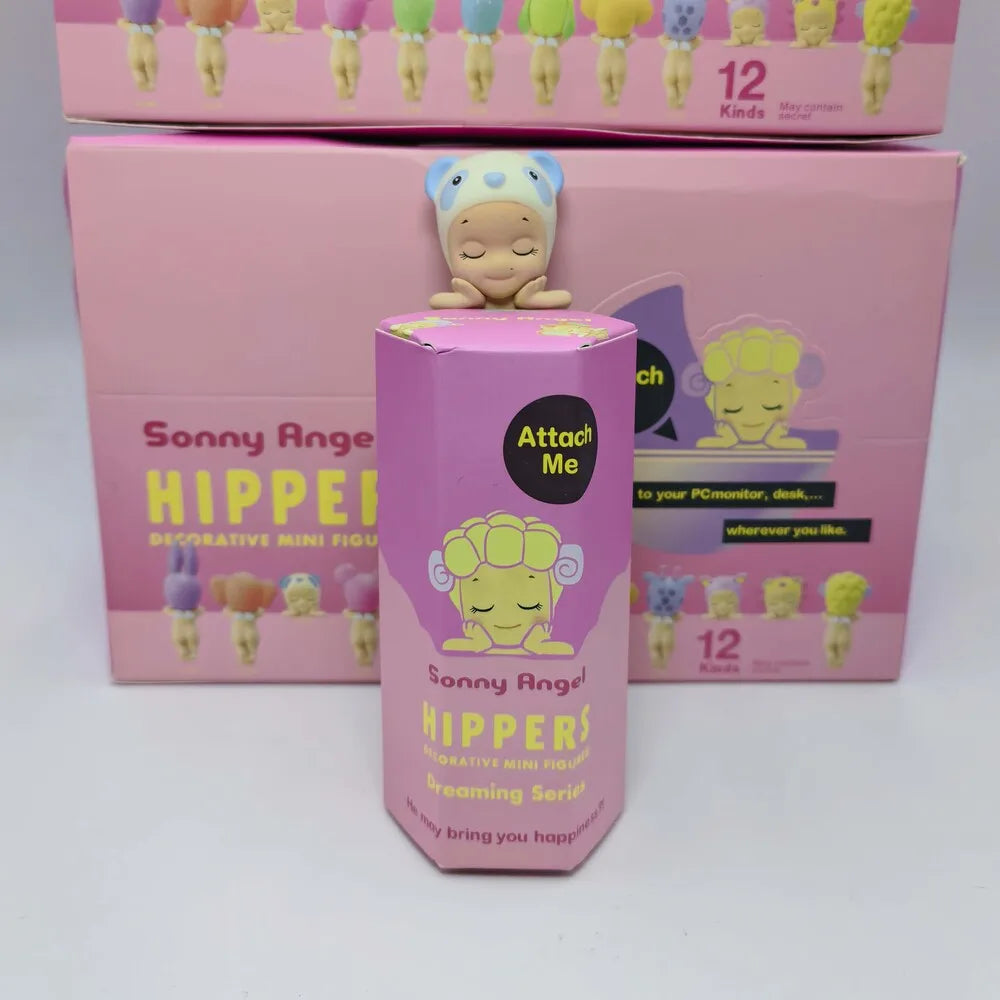 Sonny Angel' Blind Box Hippers Dreaming Series Cartoon Figures Ornaments Dolls Children Model Phone Decor Toy Birthday Gifts