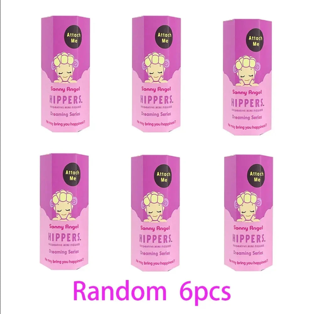 Sonny Angel' Blind Box Hippers Dreaming Series Cartoon Figures Ornaments Dolls Children Model Phone Decor Toy Birthday Gifts