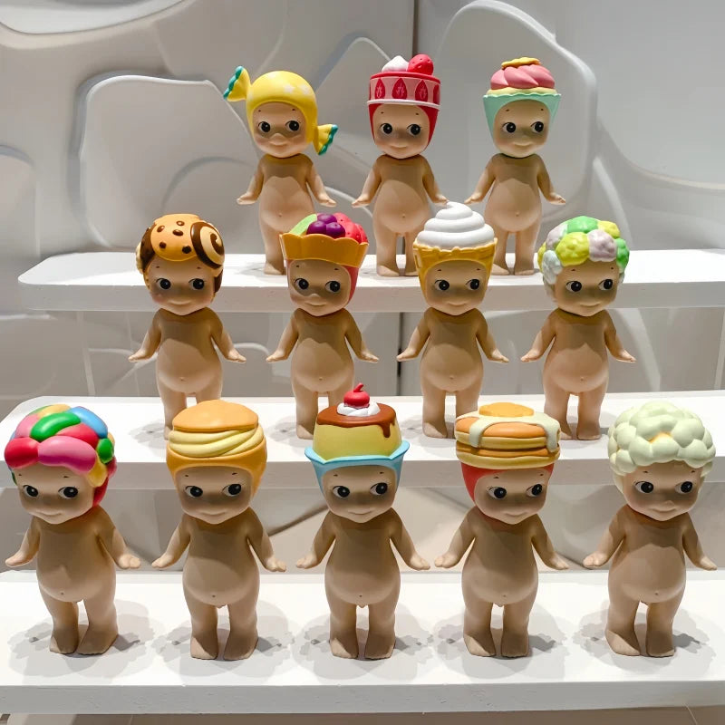 2025 In Stock Original Sonny Angel Sweet Series Blind Box Cute High Quality Handmade Desktop Mini Figure Model Birthday Kid Gift