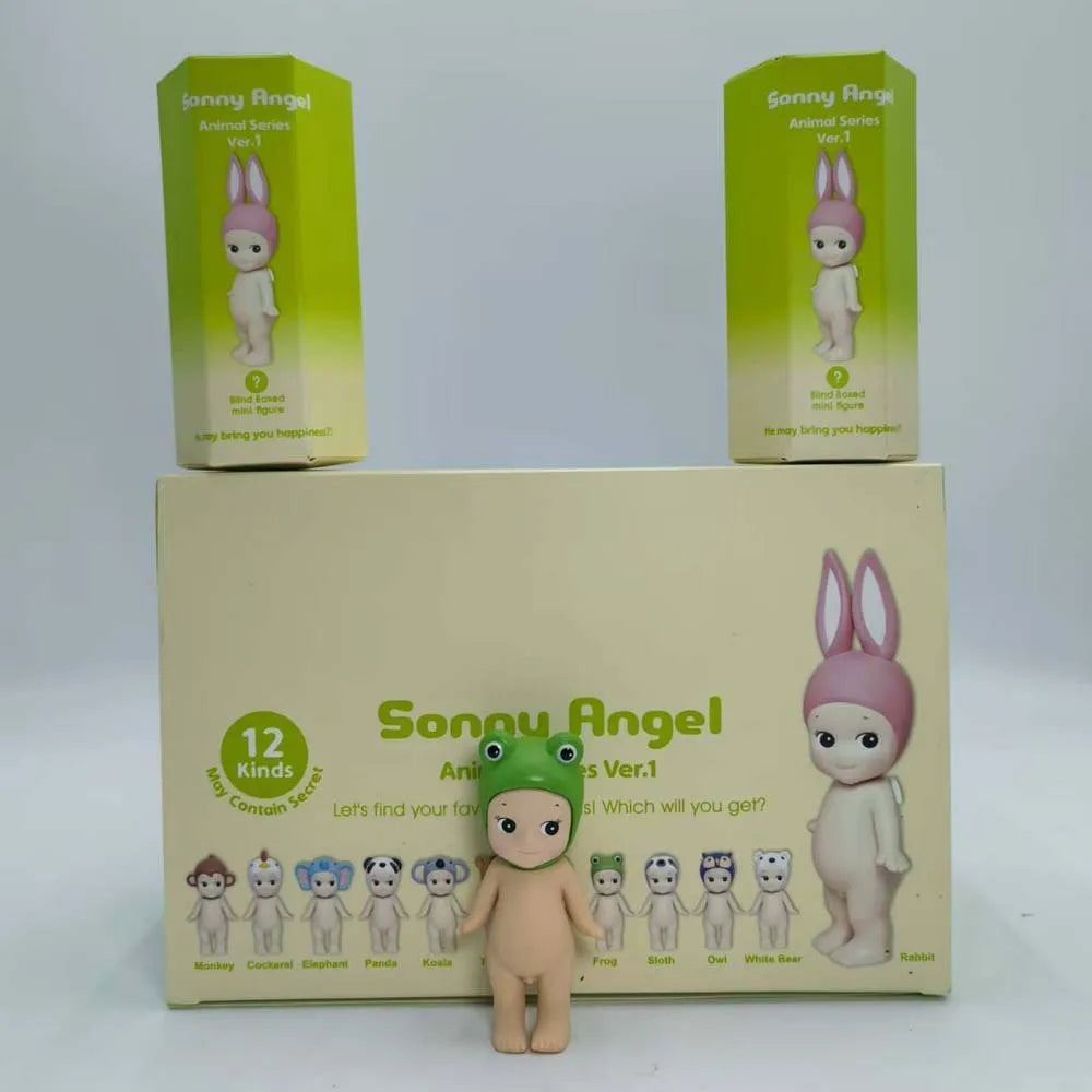 Sonny Angel Animal Ver.1 Blind Box  Doll Screen Decoration Christmas Birthday Gift Mysterious Surprise Cute collectibles