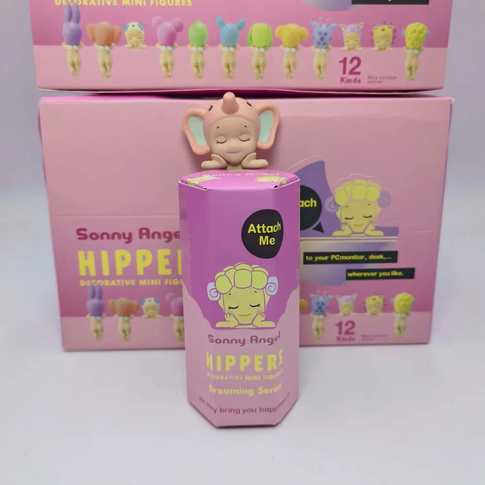 Sonny Angel' Blind Box Hippers Dreaming Series Cartoon Figures Ornaments Dolls Children Model Phone Decor Toy Birthday Gifts