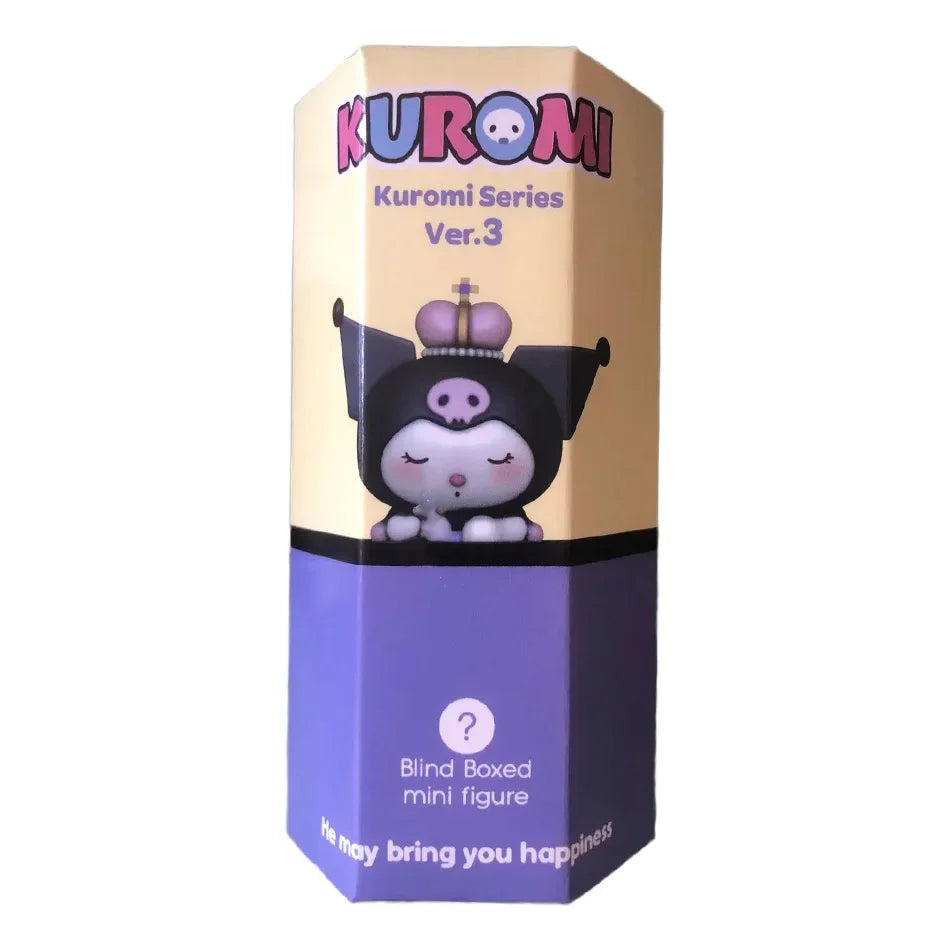 THE Sanrio Kuromi Series Surprise Box Christmas Advent Party Box Mini Anime Figures Doll Toys Children Xmas Gifts