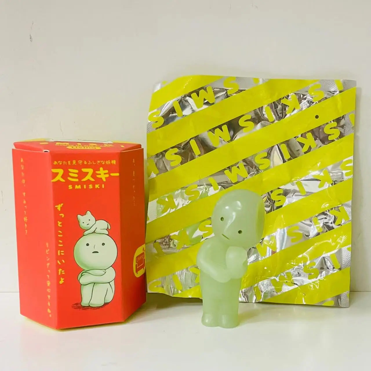 SMISKI lIVING Series Noctilucent Green Doll Blind Box Action Figures Decoration Model Toy Fans Children Gifts Random 1Pcs