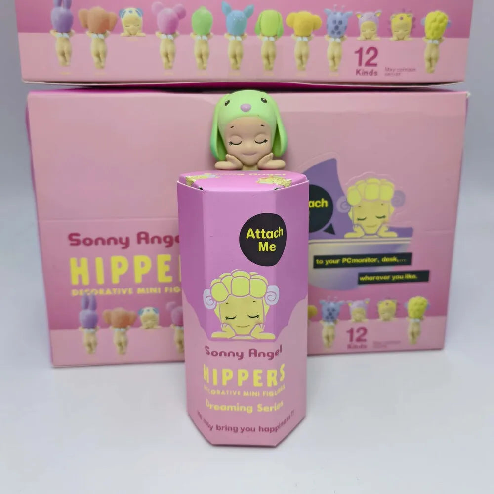 Sonny Angel' Blind Box Hippers Dreaming Series Cartoon Figures Ornaments Dolls Children Model Phone Decor Toy Birthday Gifts