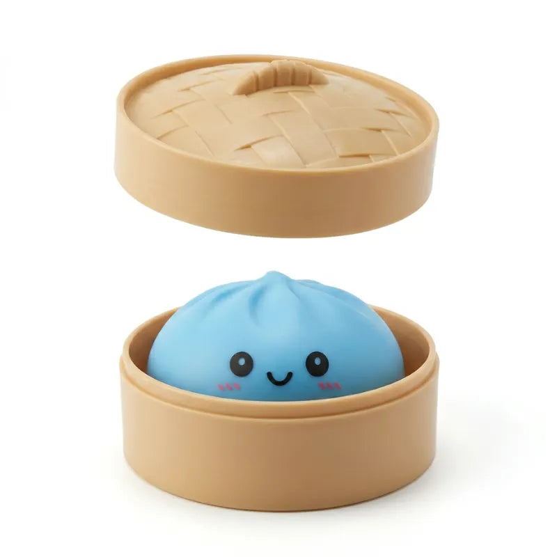 Blue dumpling squishy