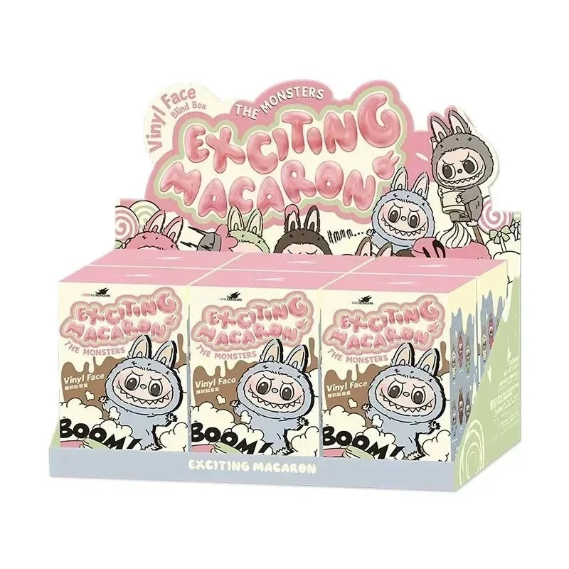 1st Gen -LABUBU THE MONSTERS - Exciting Macaron Vinyl Face Surprise Mystery Box Blind Box