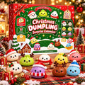 Green edition Christmas Dumpling 24 Day Advent Calendar gift set