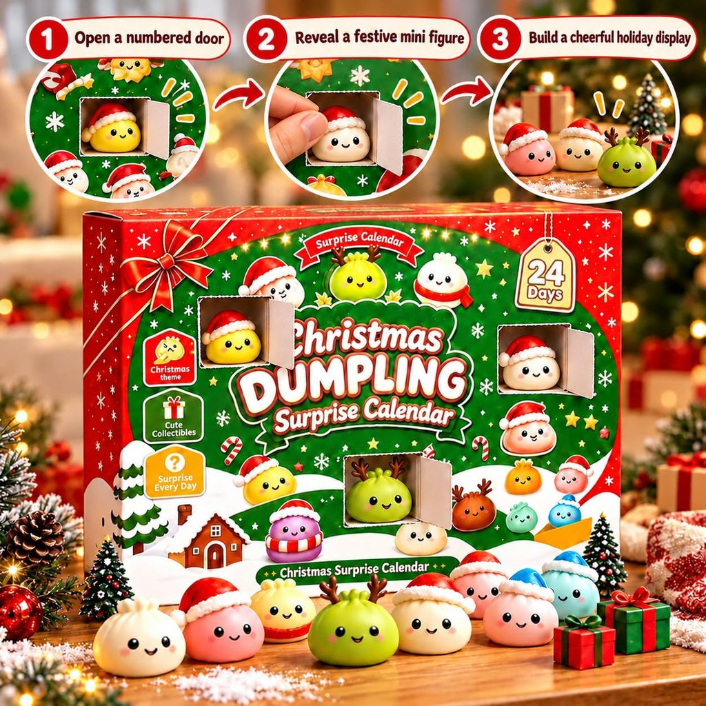 Green Christmas Dumpling Advent Calendar product image 3