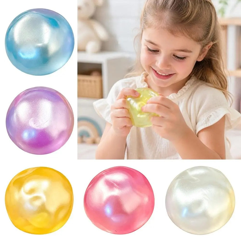 Orange Coconut Oil Squishy Ball image 5